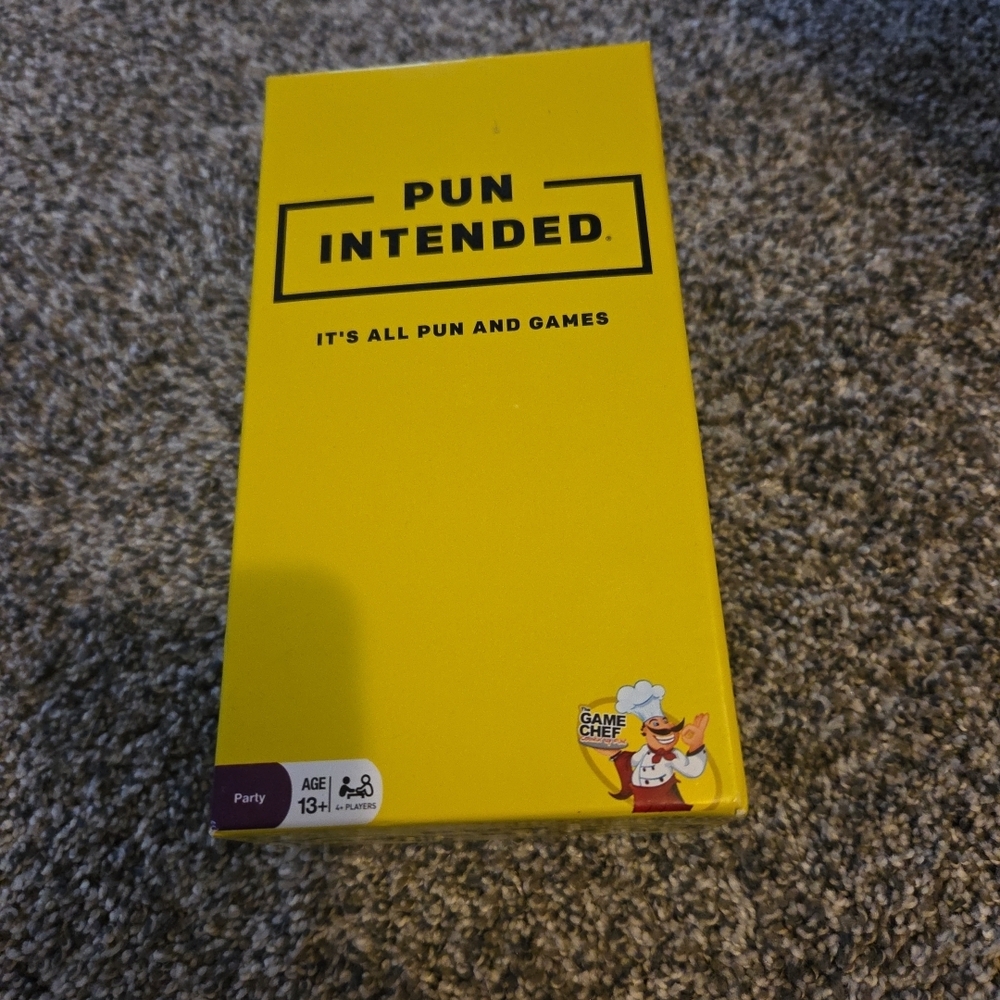 Pun Intended It's All Pun and Games by Game Chef - Used - Complete